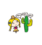 Little Western Cowgirl Eva（個別スタンプ：9）
