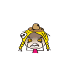 Little Western Cowgirl Eva（個別スタンプ：11）