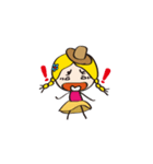 Little Western Cowgirl Eva（個別スタンプ：19）