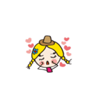Little Western Cowgirl Eva（個別スタンプ：22）