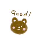 colorful hairball（個別スタンプ：4）