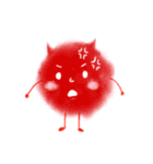 colorful hairball（個別スタンプ：15）