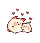 もちちゃんのにちじょう（個別スタンプ：1）