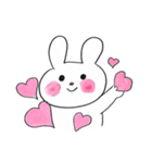 なごみのうさちゃん（個別スタンプ：2）