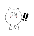 顔デカねこ（個別スタンプ：15）