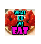 What do we eat？ (dessert)（個別スタンプ：2）