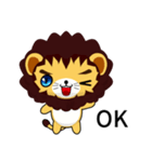 Sunny Day Lion (Idle)（個別スタンプ：24）