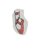 お絵かきdance（個別スタンプ：6）
