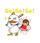 Meiya ＆ Bado( International Edition)（個別スタンプ：6）