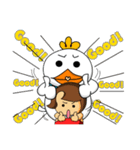 Meiya ＆ Bado( International Edition)（個別スタンプ：16）