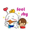 Meiya ＆ Bado( International Edition)（個別スタンプ：19）