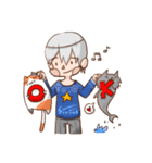 Sirius and his happy friends life cut.（個別スタンプ：9）