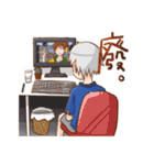Sirius and his happy friends life cut.（個別スタンプ：18）