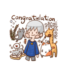 Sirius and his happy friends life cut.（個別スタンプ：39）