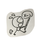 坊人間の日常（個別スタンプ：6）