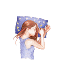 Mr.＆Miss S 3（個別スタンプ：3）