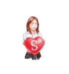Mr.＆Miss S 3（個別スタンプ：9）