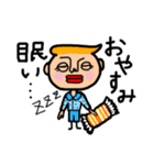 ゆる〜い世界の住人（個別スタンプ：8）