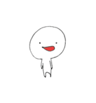 無口なよだれくん（個別スタンプ：27）