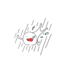 無口なよだれくん（個別スタンプ：31）