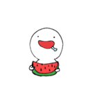 無口なよだれくん（個別スタンプ：32）