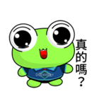 Sunny Day Frog (Wow)（個別スタンプ：27）