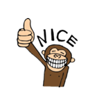 Monkey biz（個別スタンプ：8）