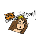 Monkey biz（個別スタンプ：21）