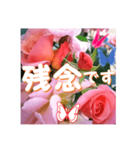 薔薇の花♡City Girl_挨拶メッセージ（個別スタンプ：6）