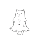 おんなのことくま。（個別スタンプ：7）