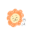 クレヨンのらいおんさん（個別スタンプ：1）