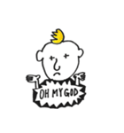 外国人風スタンプ（個別スタンプ：3）