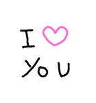 彼氏luv（個別スタンプ：8）