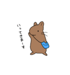 らくがきデグー（個別スタンプ：3）