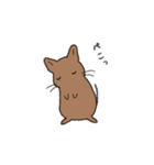 らくがきデグー（個別スタンプ：12）