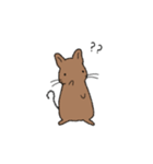 らくがきデグー（個別スタンプ：27）