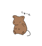 らくがきデグー（個別スタンプ：35）