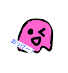 ピンクスライムちゃんスタンプ（個別スタンプ：3）