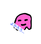 ピンクスライムちゃんスタンプ（個別スタンプ：4）