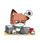 Everyday,the fox say（個別スタンプ：36）