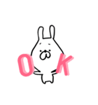 うさぽんぽん（個別スタンプ：4）