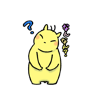 かわいいマーモットちゃん 1（個別スタンプ：4）