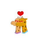 Giraffe Jeffrey（個別スタンプ：8）