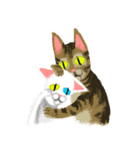 Cats are hard to communicate（個別スタンプ：11）