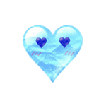 LOVE！heart♡Blue（個別スタンプ：14）