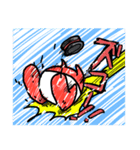 ぽらんどスタンプ（リアクション編）（個別スタンプ：8）
