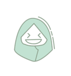 Muslimah Daily Emoticon（個別スタンプ：4）