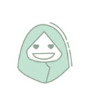 Muslimah Daily Emoticon（個別スタンプ：10）