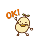 まめ吉（個別スタンプ：3）