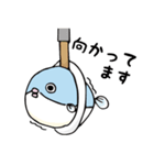 生活するふぐ（個別スタンプ：4）